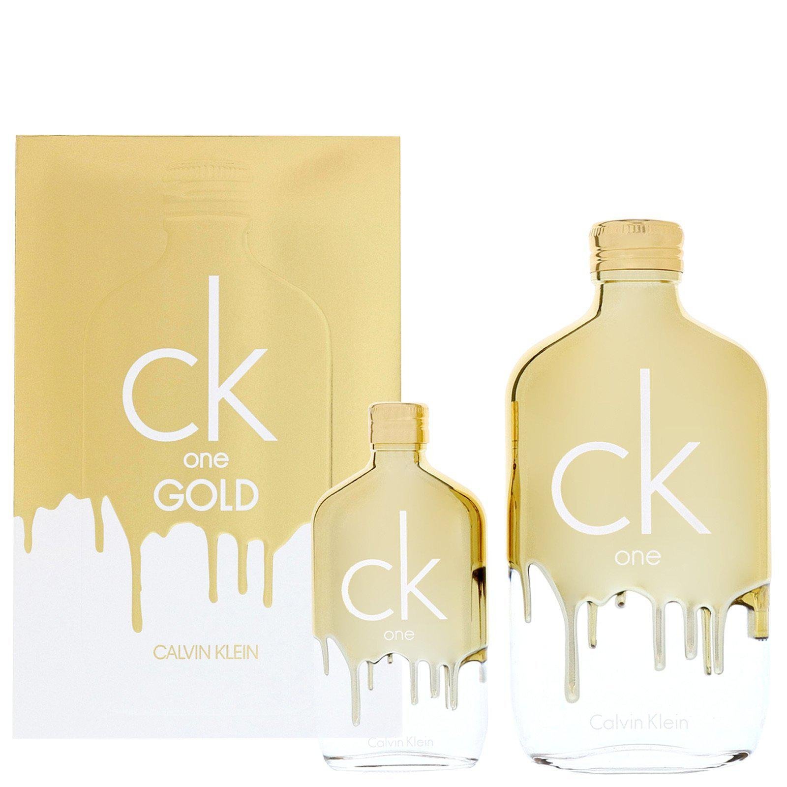 Calvin Klein One Gold 200ml EDT Spray/ 50ml EDT Spray