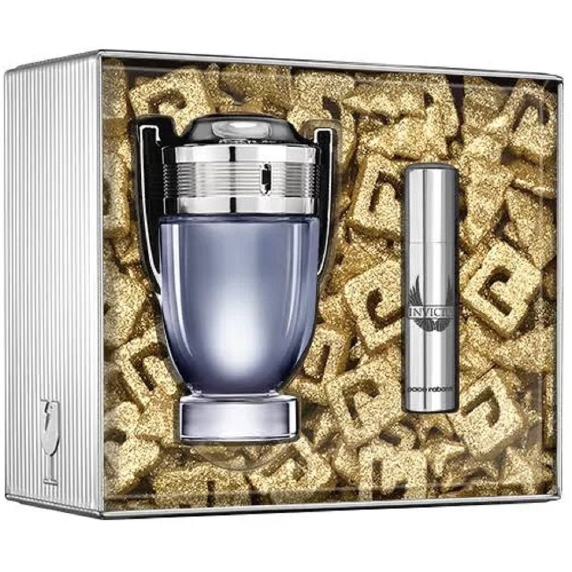 Paco Rabanne Invictus Gift Set 100ml EDT + 10ml EDT Christmas Edition