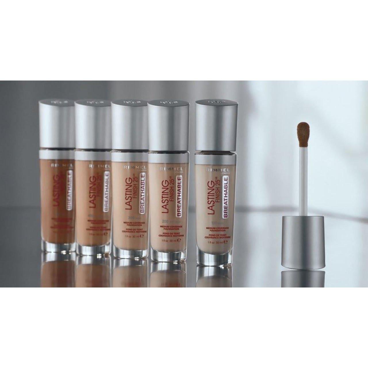 Rimmel Lasting Finish Breathable Foundation