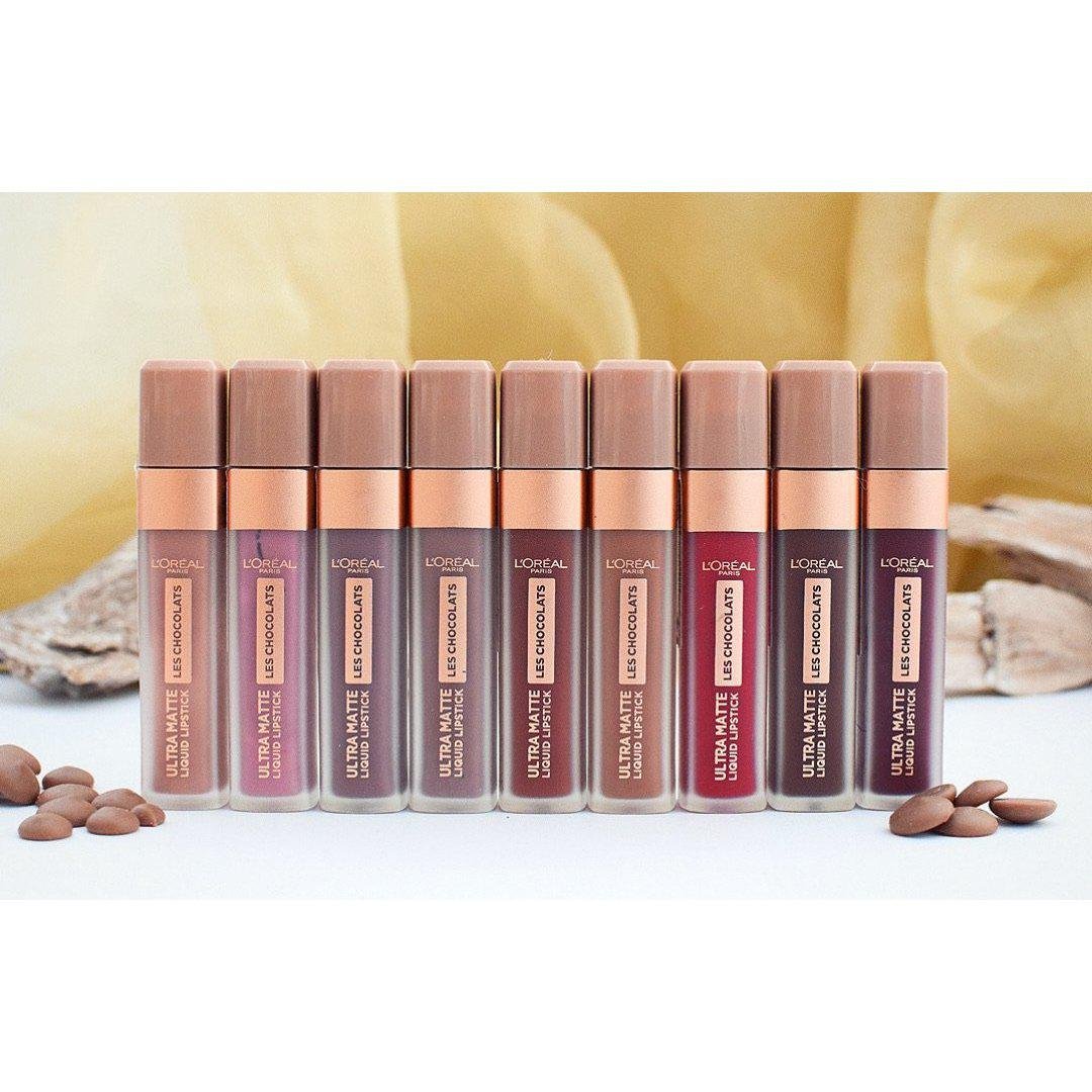 L’Oreal Les Chocolats Ultra Matte Liquid Lipstick