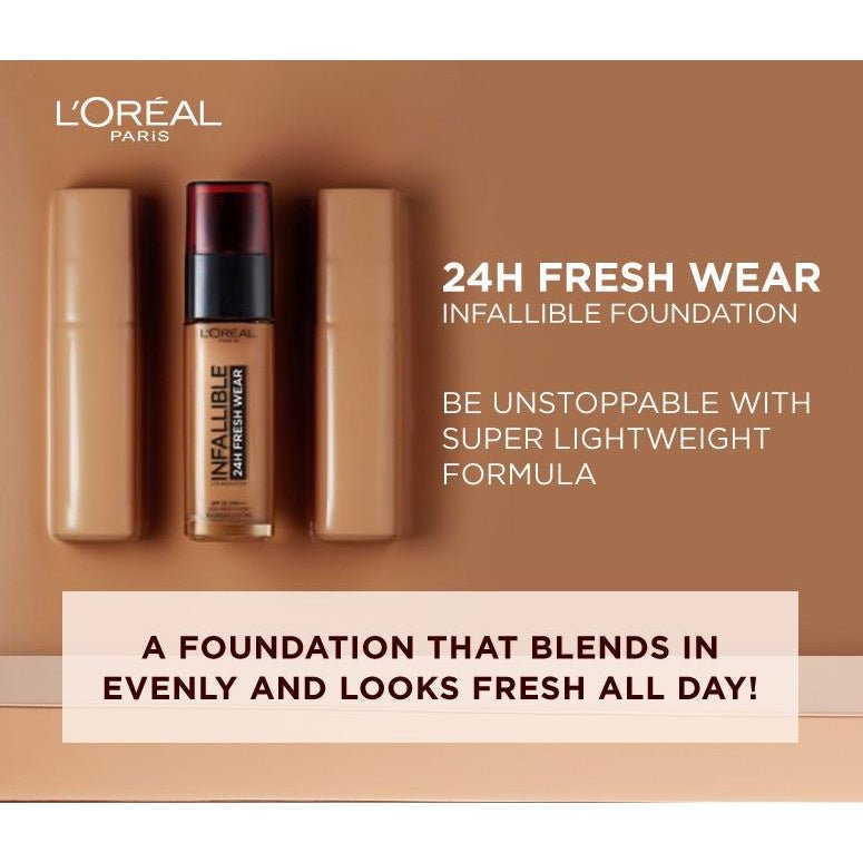 L’Oreal Infallible 24H Fresh Wear Foundation